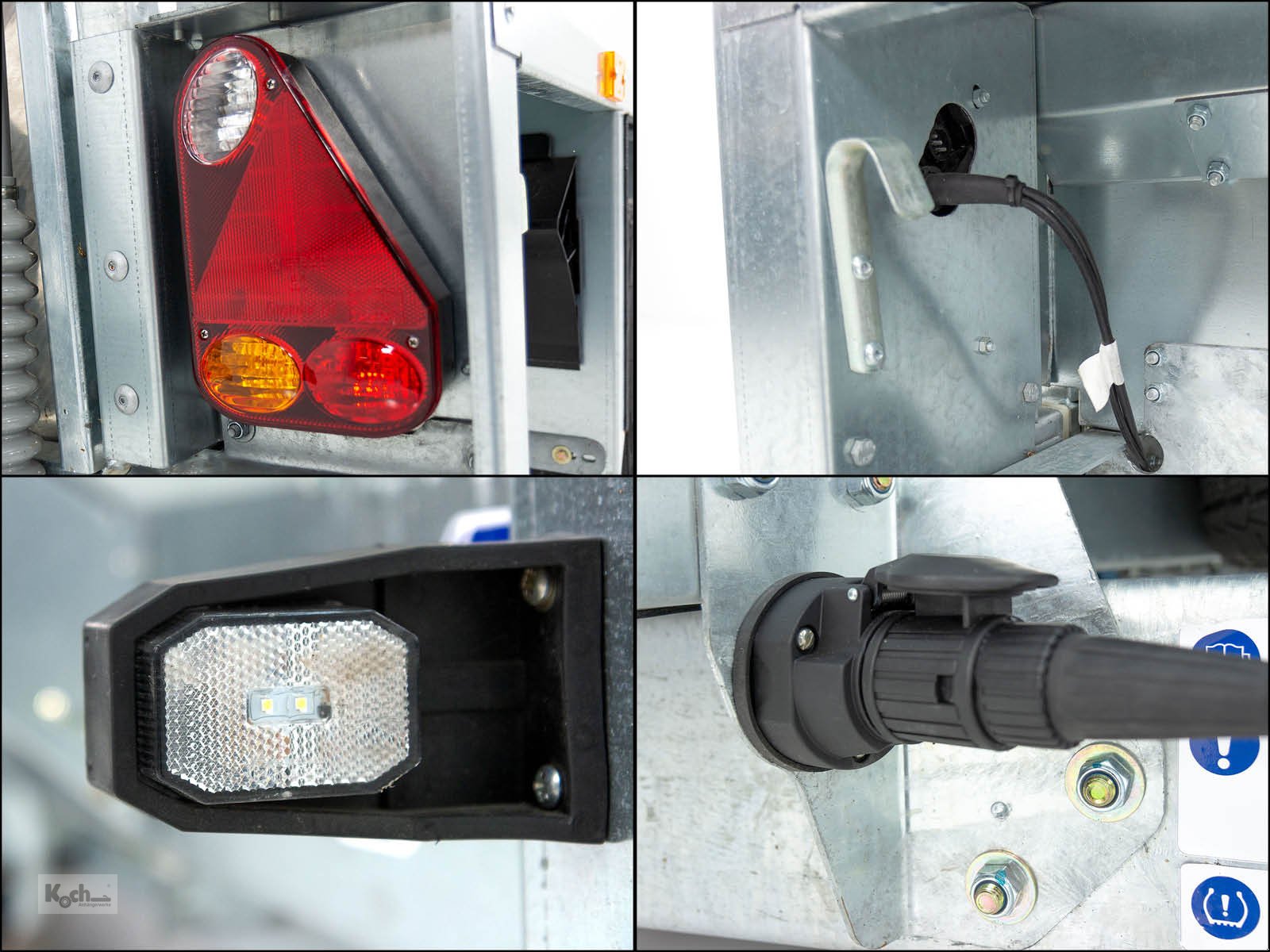 Anhänger des Typs Ifor Williams Baumaschinenanhänger GX105 157x303 2,7t|Auffahrrampe (Pkw11200370So), Neumaschine in Winsen (Luhe) (Bild 14)